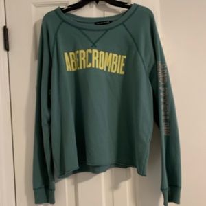 Crew neck fleece lined sweater